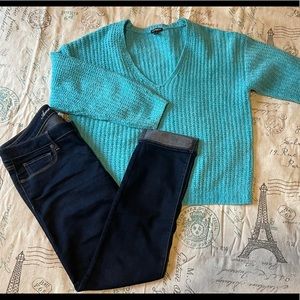BUNDLE American Eagle jeans & EXPRESS sweater